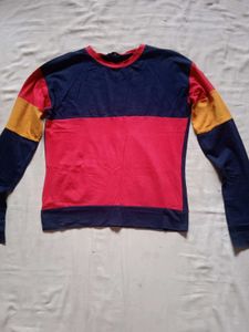 Colorblock Long Sleeve Top