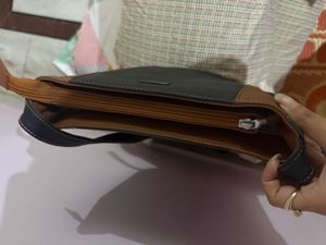 Tresor Color Block Shoulder Bag