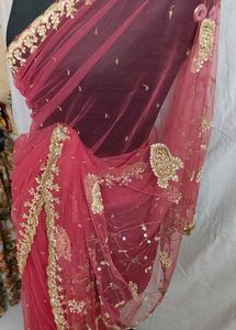 zardozi 💯 net saree very beautiful 😍