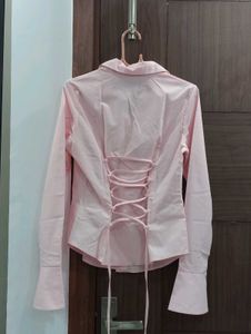 Baby Pink Office Shirt 💖✨