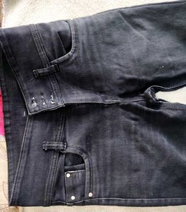 Classic Black Denim Jeans