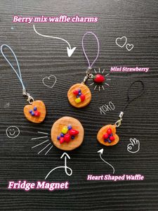 Waffle Charms 🧇🍓🫐