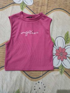 New Pink tokyo talkies S size Crop Top