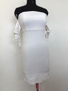 White Off-Shoulder Dress