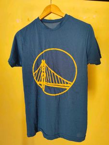Men's Blue Graphic T-Shirt
