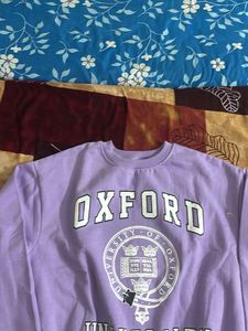 Oxford University Lavender Sweatshirt