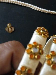 Elegant Gold-Tone Necklace &amp; Earring Set