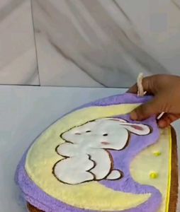 Bunny Moon Hand Towel