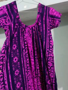 Vibrant Pink &amp; Purple Nightgown