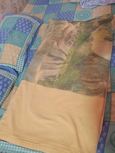Vintage Abstract Print Blanket