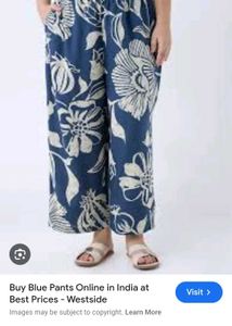 pack of 2 Westside Plus Size Floral Print Palazzos