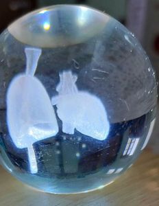 Crystal Lungs Light Lamp