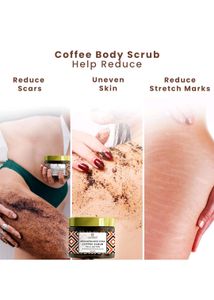 Samisha Exfoliating Body Scrub Coffee, Honey &amp; Oat