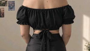 Chic Off-Shoulder Crop Top