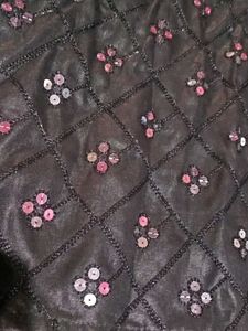 Embellished Black Kurta with pant