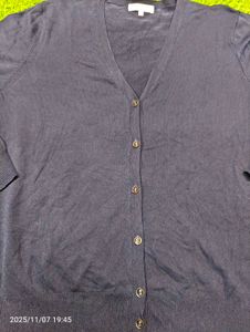 New Navy Blue Cardigan