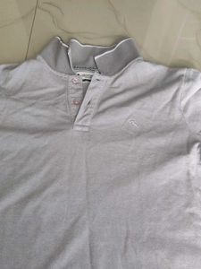 Men's Grey Polo T-Shirt