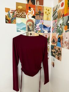 Chic Ruched Long Sleeve Top