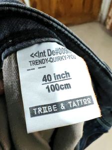 Black Jeans 40 Inches Size
