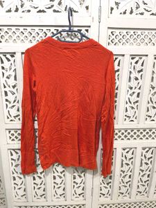 ✈️Original Spirit Orange Long-Sleeve Top D