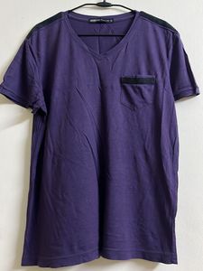 Men's V-Neck T-Shirt with Pocket