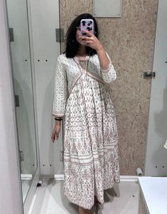 Stylish Printed ethnic dress