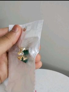 Chic Bow Gemstone Earrings