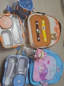 Kids Lunch Box & Backpack Set