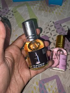 Gucci pro and dior perfume set of two