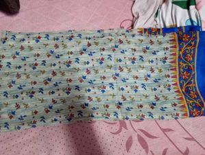 Floral Print Dress Material