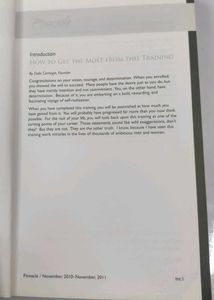 Pinnacle Participant Manual Book unused new