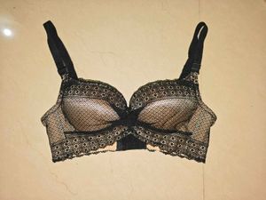 Push up -Elegant Black Lace Bra