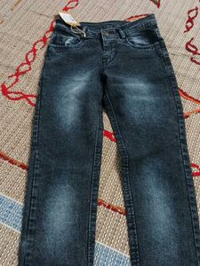 Stylish Dark Wash Denim Jeans