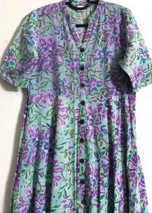 Summer Floral Long length dress