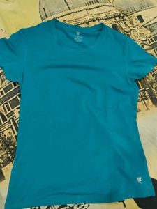 Classic Blue Round Neck T-Shirt never worn