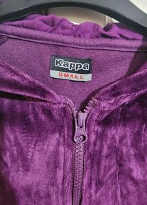 Velvet Kappa Embellished Sweatshirt