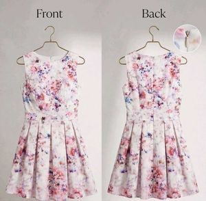 Beautiful Floral Print Dress