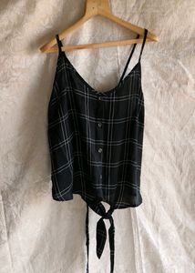 Black Tie Up Top