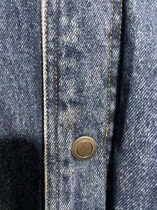 Blue Varsity Bomber Denim