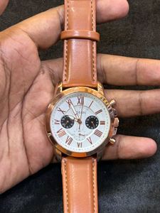 Fossil Watch - Brown Leather Strap