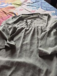 Stylish light green kurti