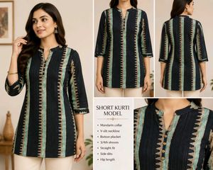 self made short kurti