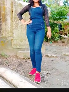 Blue Denim Overalls