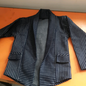 Striped Kimono Jacket