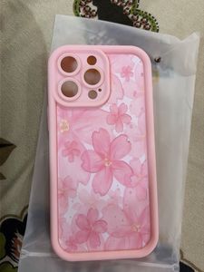 pink floral i phone 13 pro max case