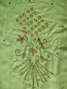 Elegant Green Embroidered Kurta✨