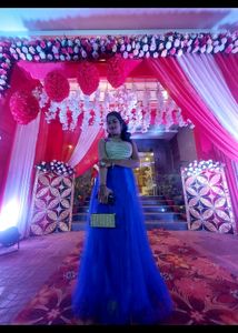 Blue Beautiful Gown