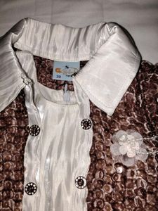 Sparkly Brown Jacket for Girls