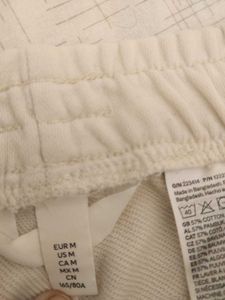 H&amp;M Comfortable Cream Sweatpants