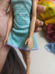 Barbie Doll in Teal Dress